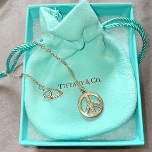 Vintage Tiffany & Co. Peace Necklace
